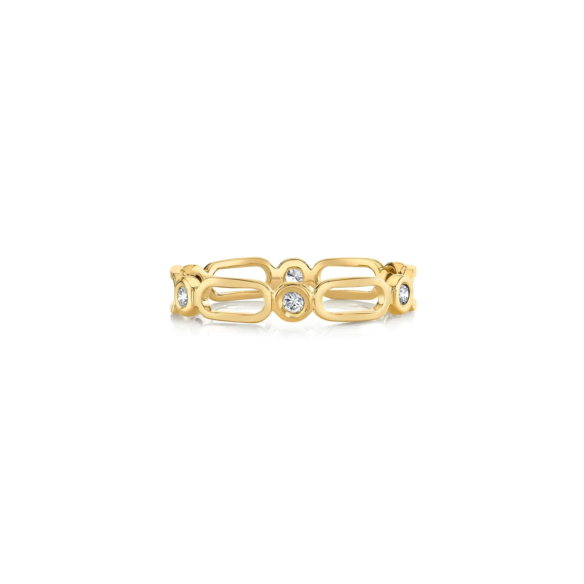 0.12ctw Connection Link Ring - Image 2