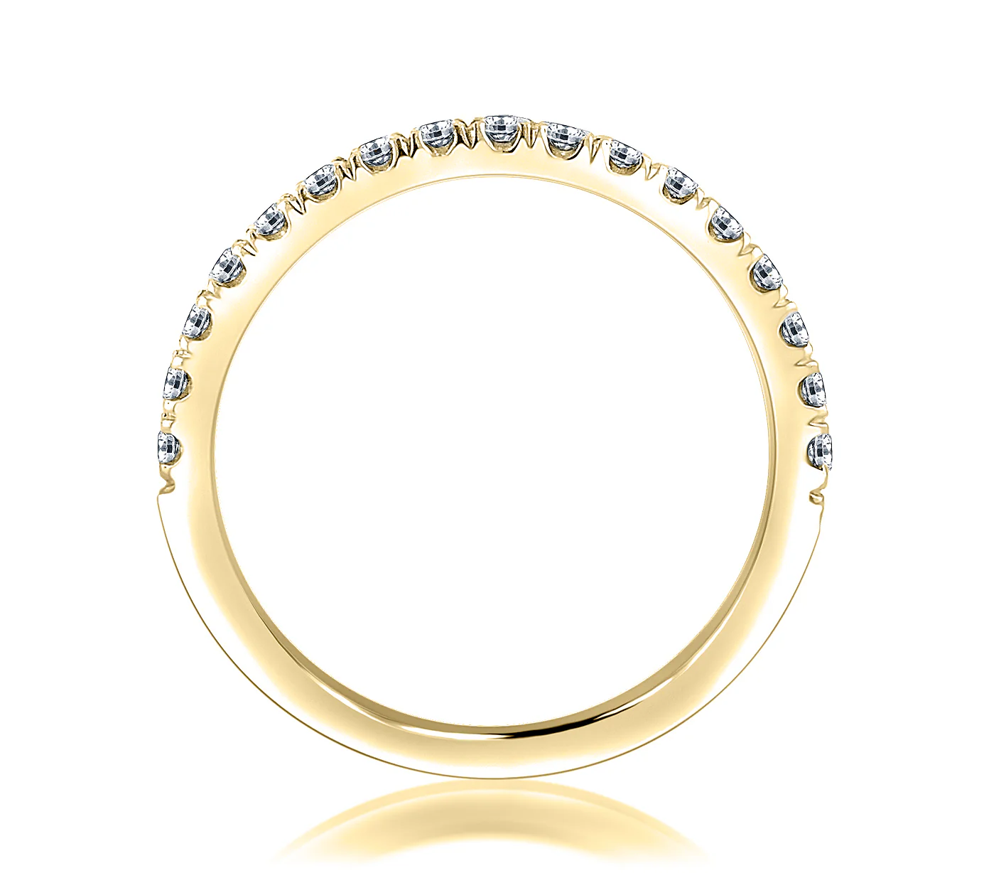 0.15ctw Diamond Halfway Band - Image 3
