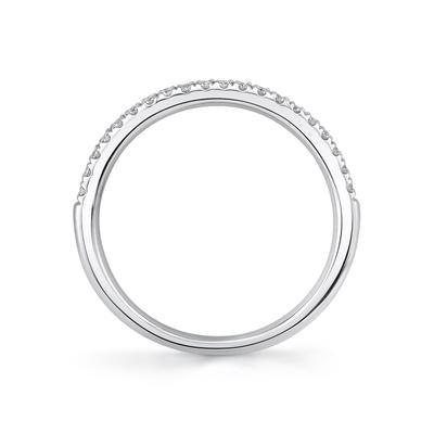 0.18ctw Diamond Band Ring, White Gold - Image 4