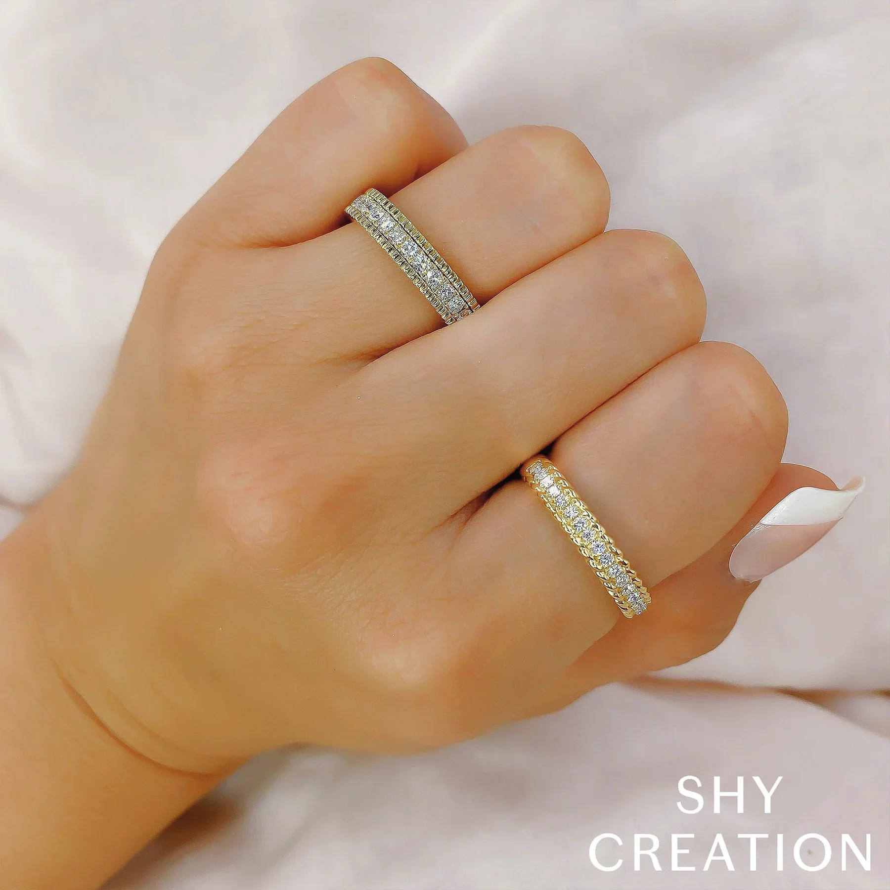 0.19ctw Diamond Band Ring - Image 2