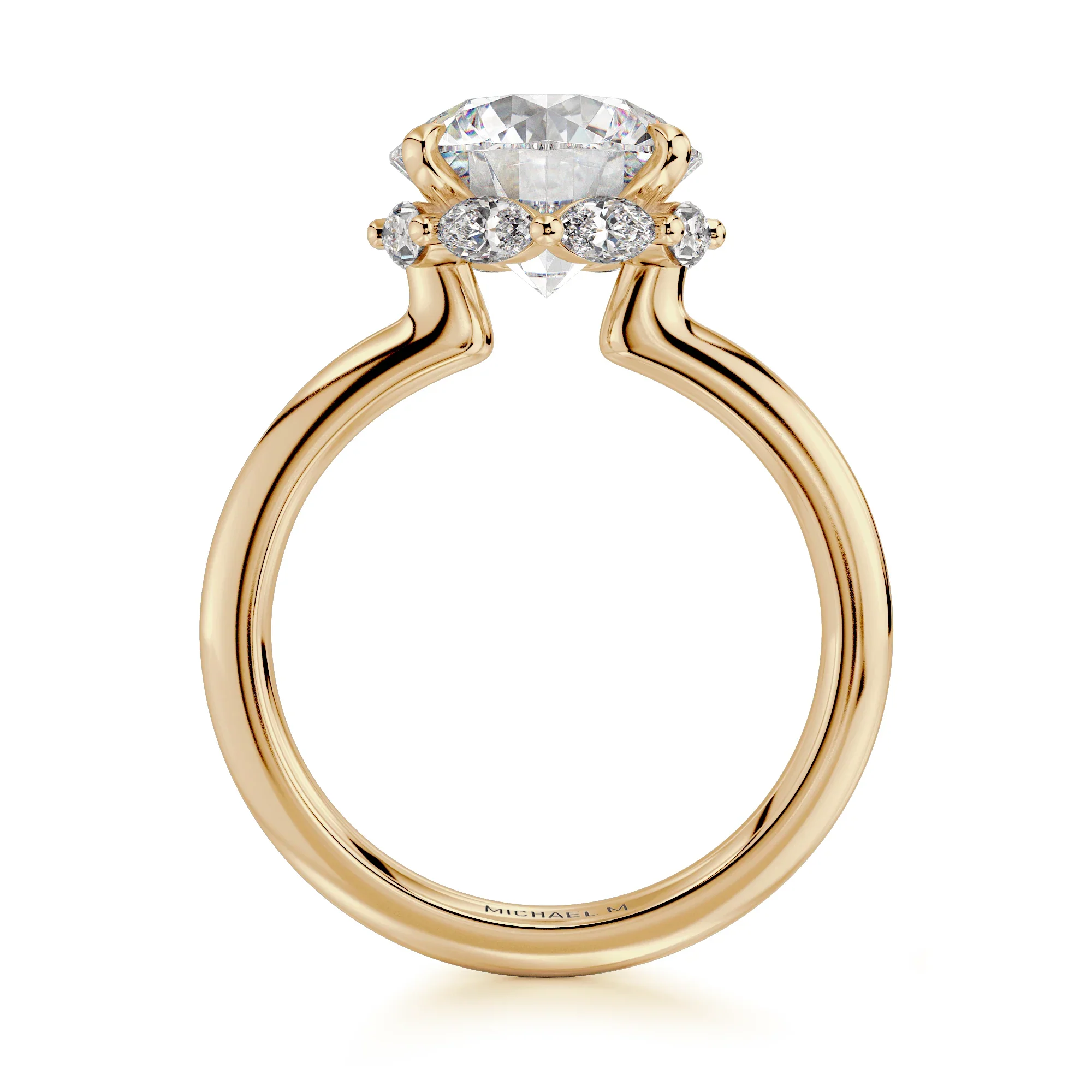 0.25ctw Diamond Round Engagement Ring - Image 3