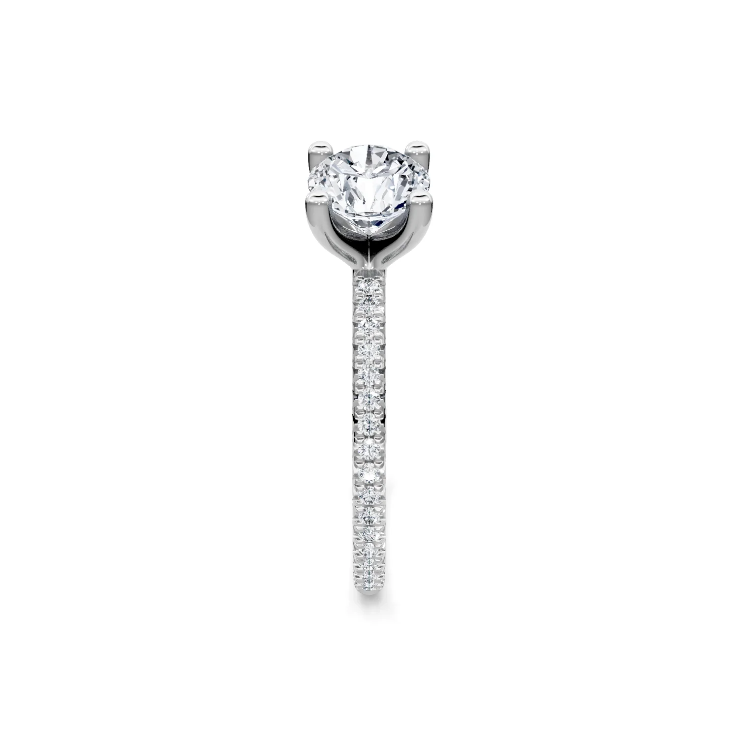 0.25ctw Round Diamond Engagement Ring - Image 2