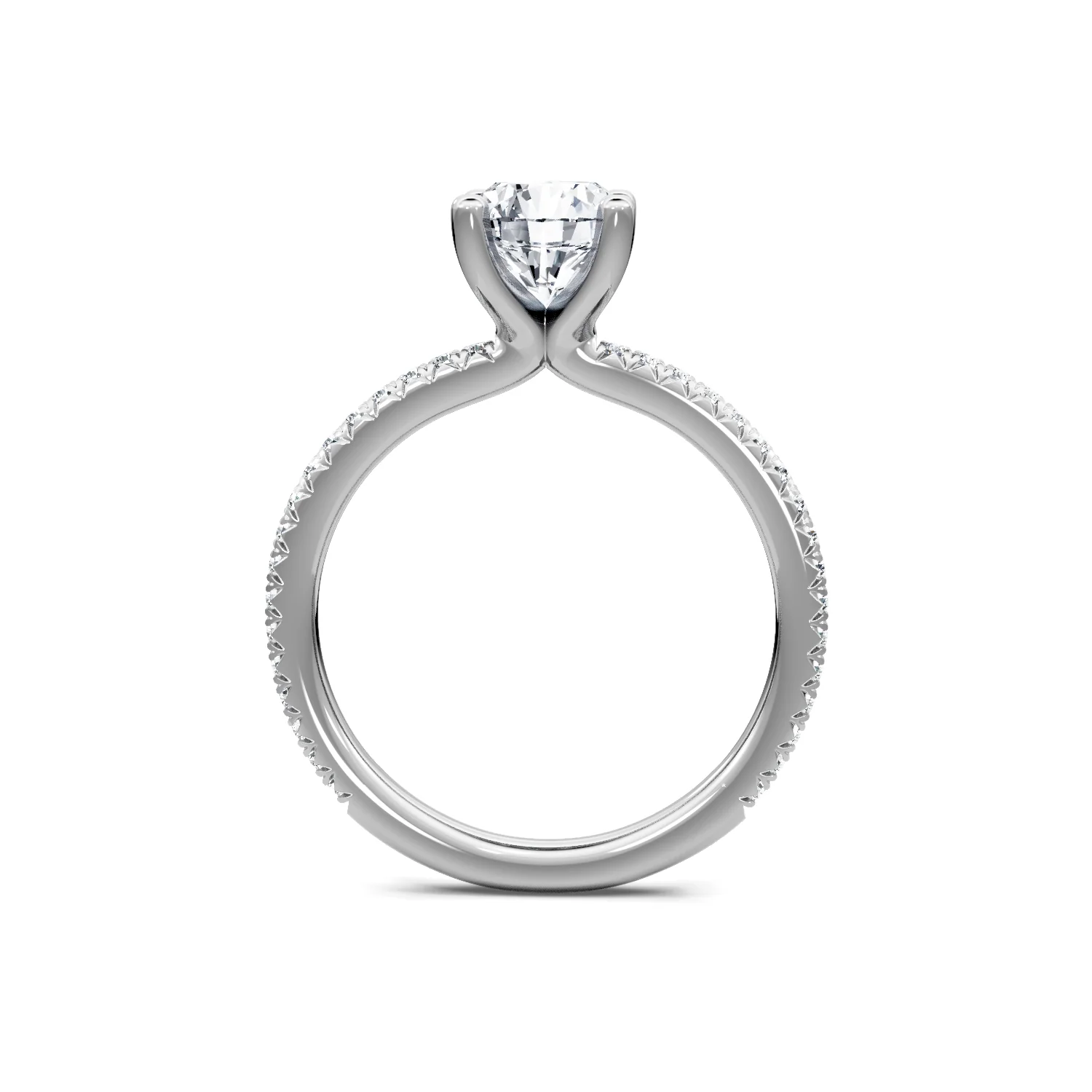 0.25ctw Round Diamond Engagement Ring - Image 3