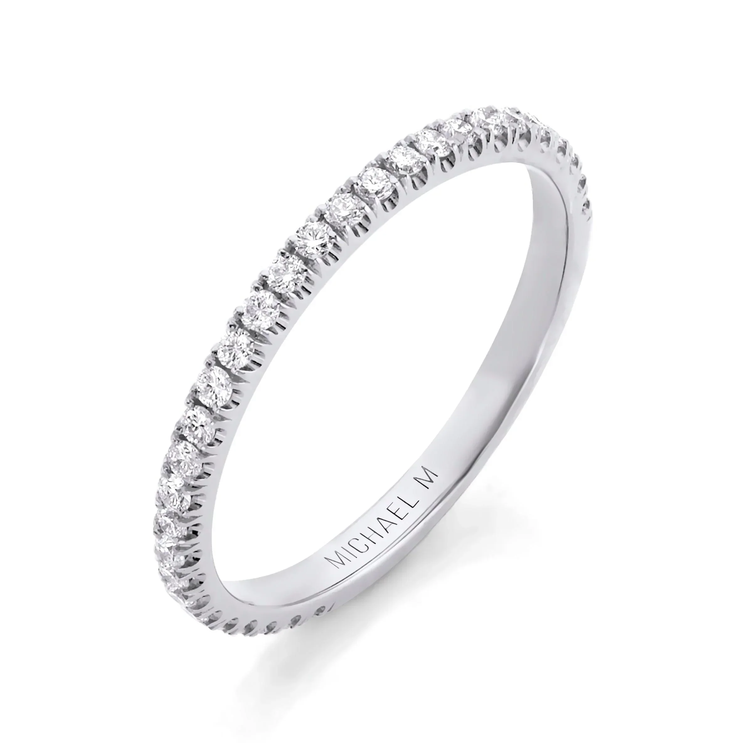 0.32ctw Diamond Wedding Band - Image 2