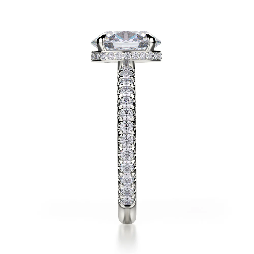 0.32ctw Oval Diamond Engagement Ring - Image 3