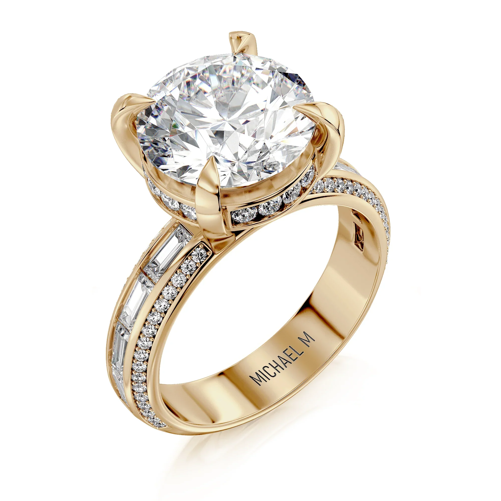 0.40ctw Diamond Round Engagement Ring - Image 3