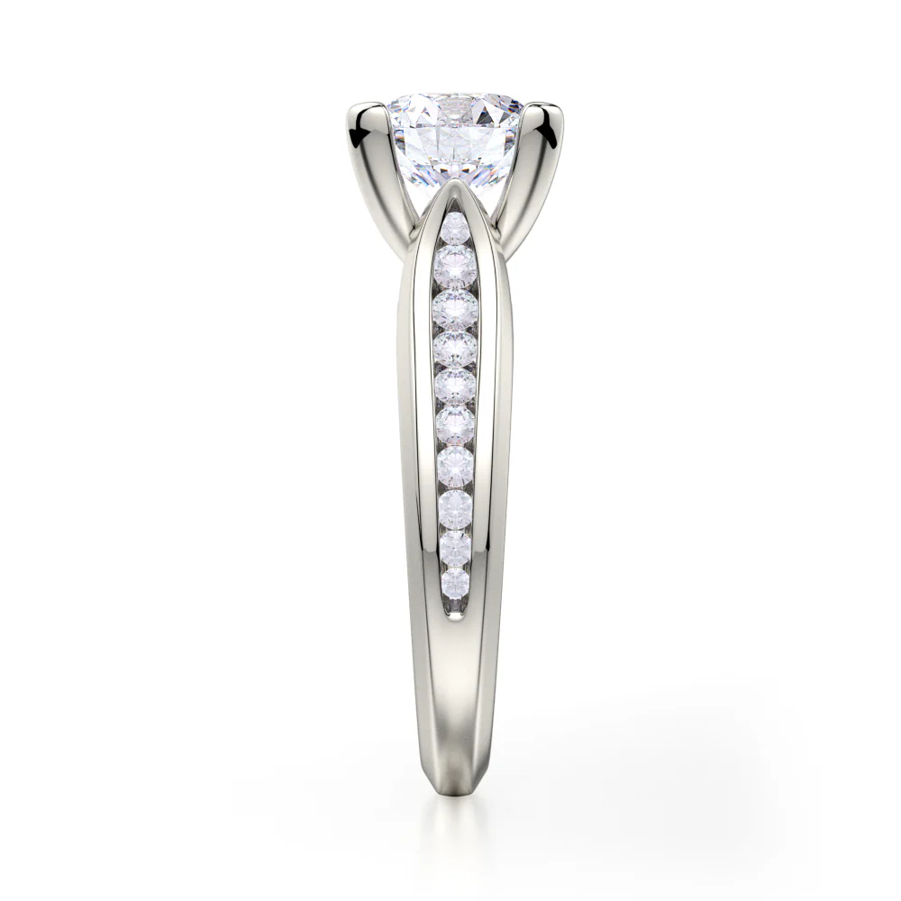 0.40ctw Round Diamond Engagement Ring - Image 3