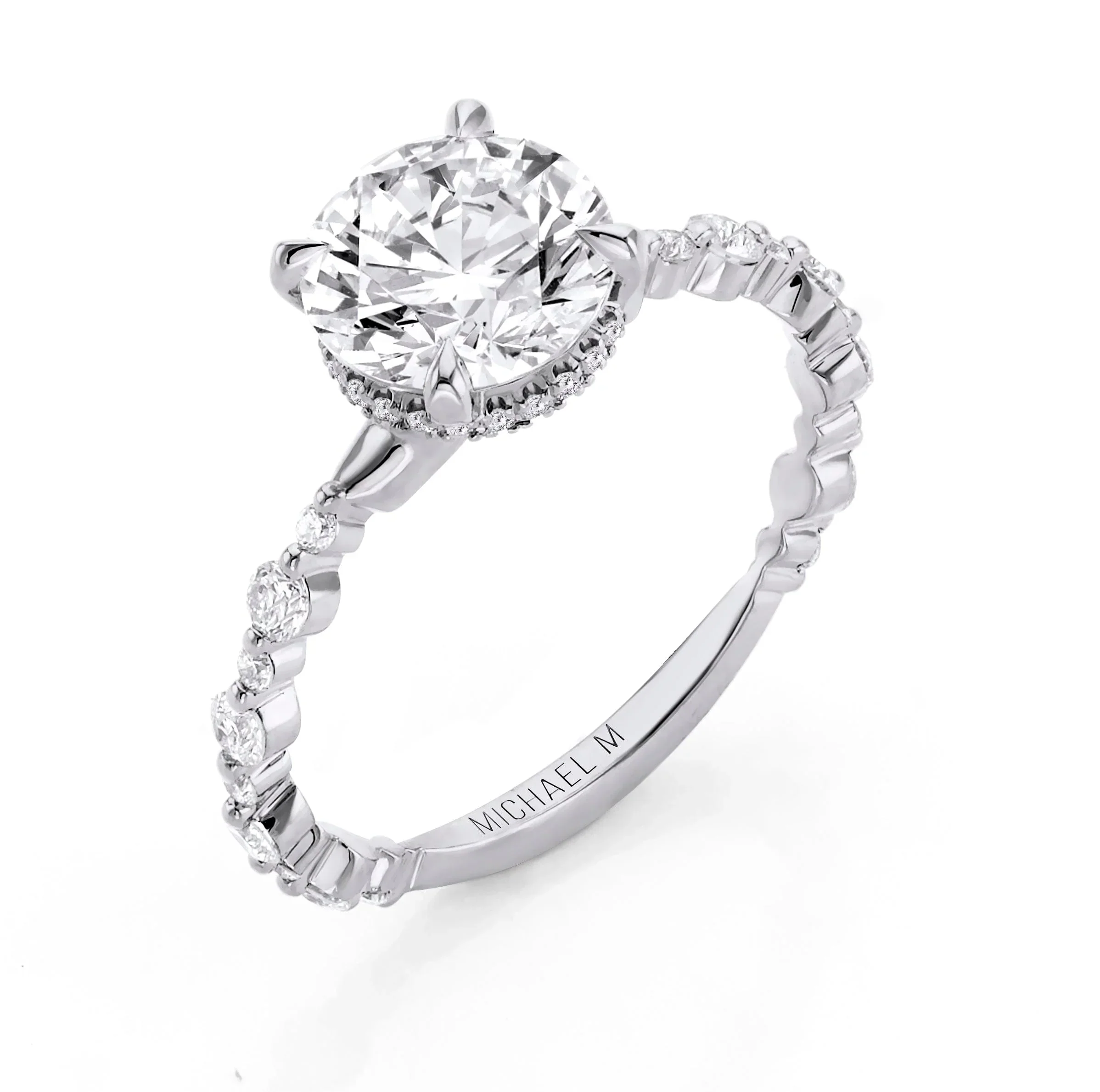 0.44ctw Diamond Engagement Ring - Image 2