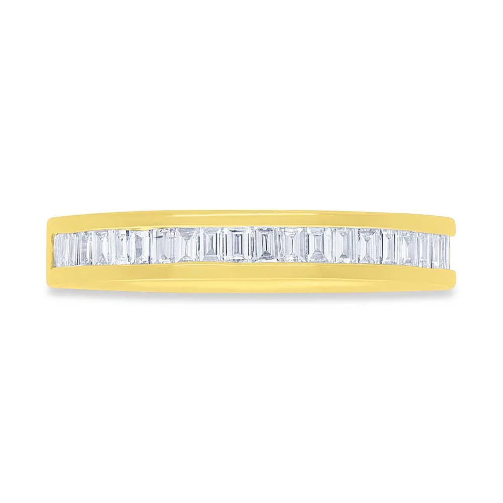 0.50ctw Diamond Baguette Band - Image 2