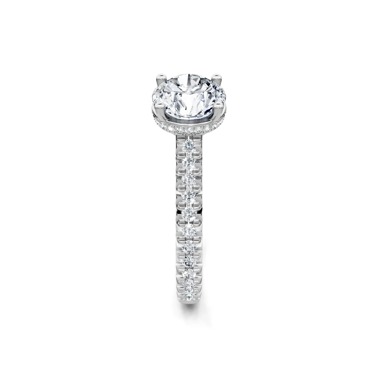 0.50ctw Round Diamond Engagement Ring - Image 2