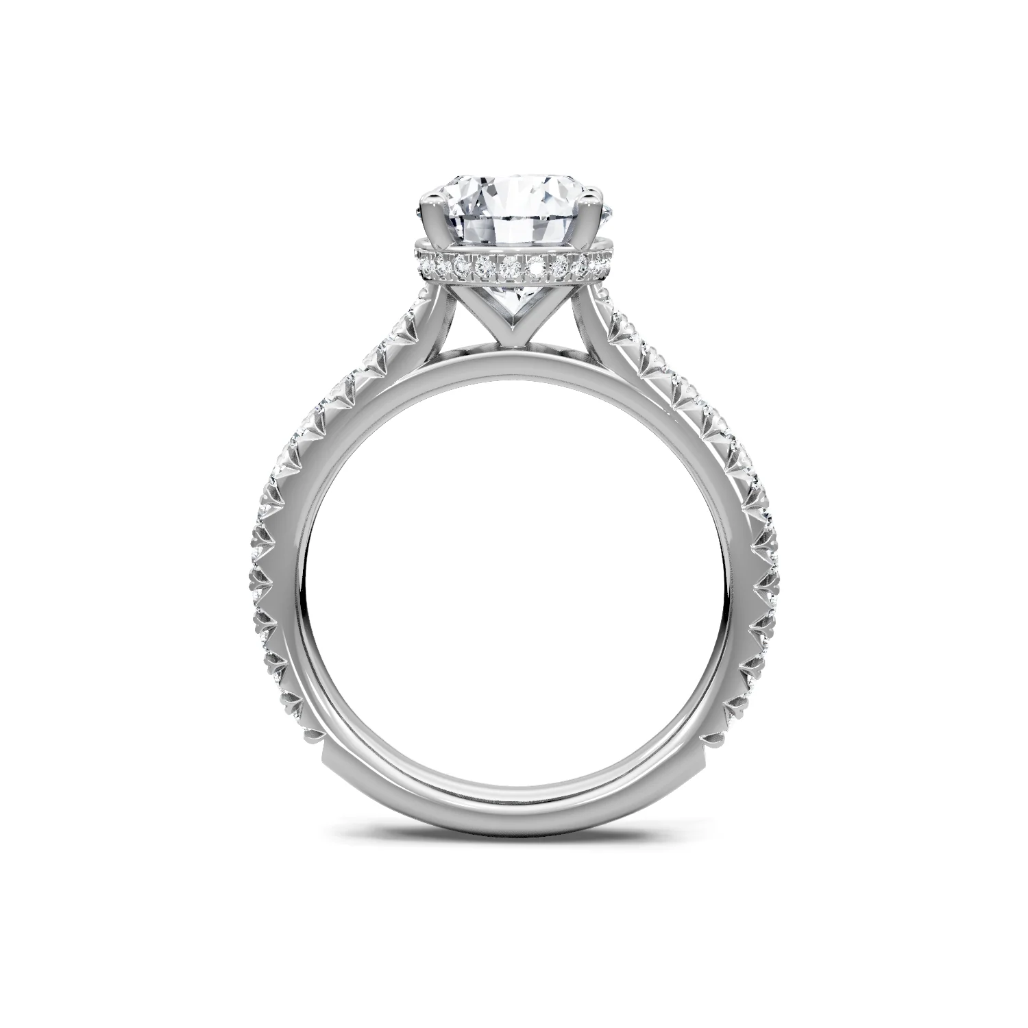 0.50ctw Round Diamond Engagement Ring - Image 3