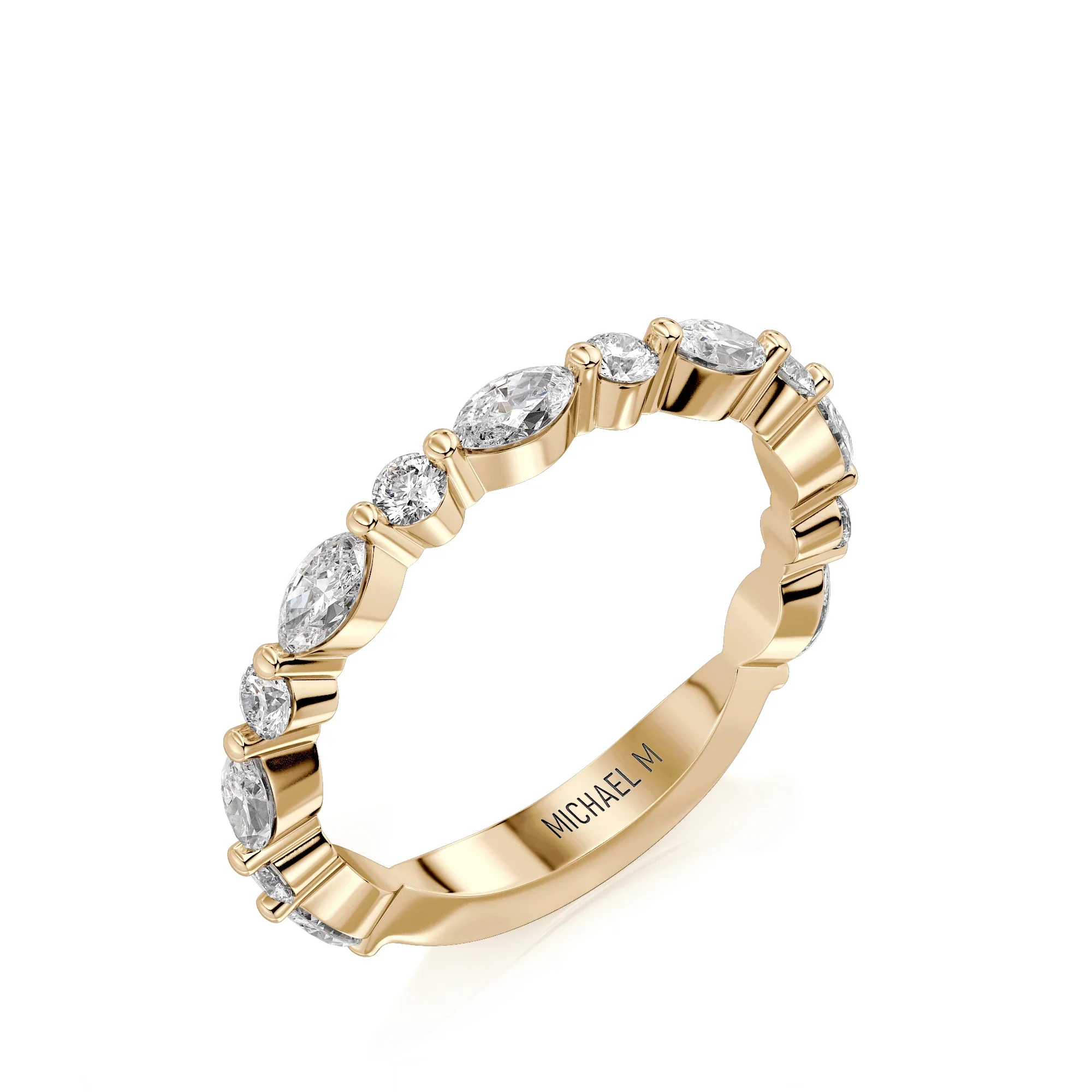 0.70ctw Diamond Wedding Band - Image 3
