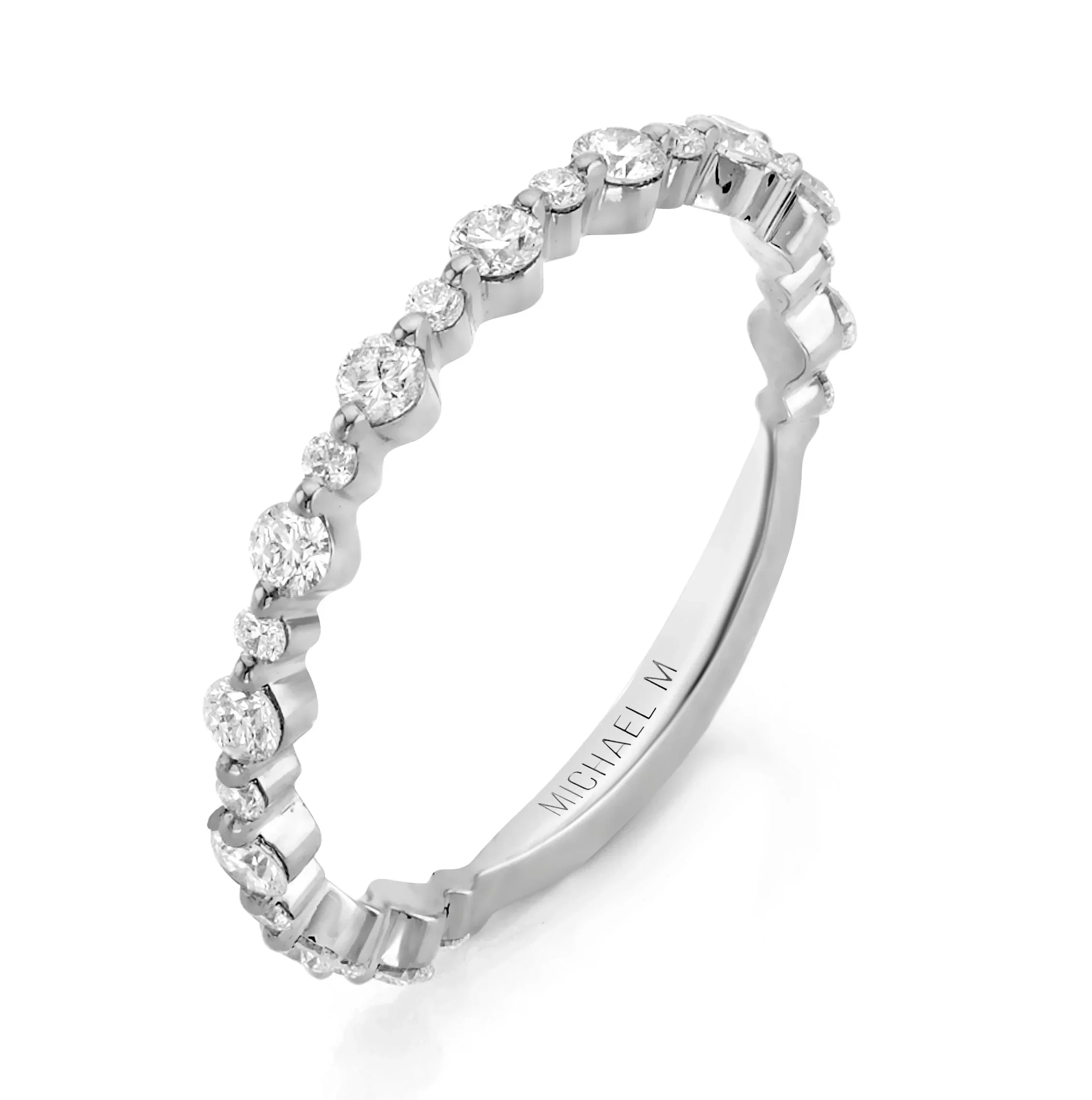0.70ctw Diamond Wedding Band - Image 2