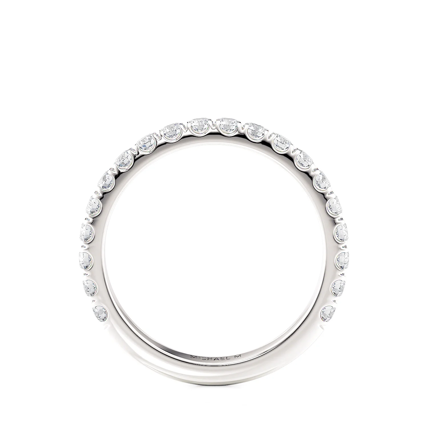 0.72ctw Diamond Wedding Band - Image 3