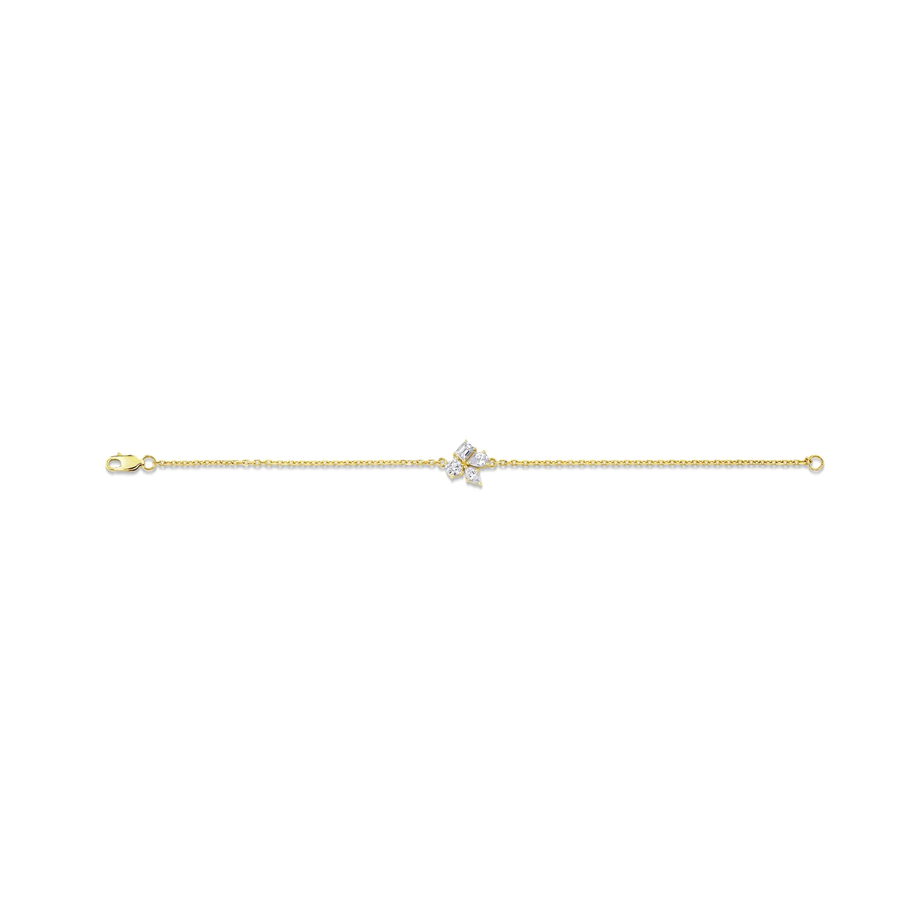 0.80ctw Montage Single Cluster Chain - Image 3