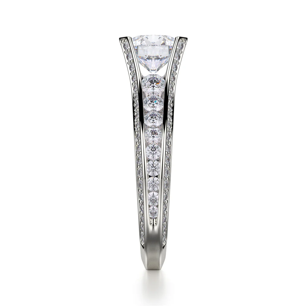 0.80ctw Round Diamond Engagement Ring - Image 3