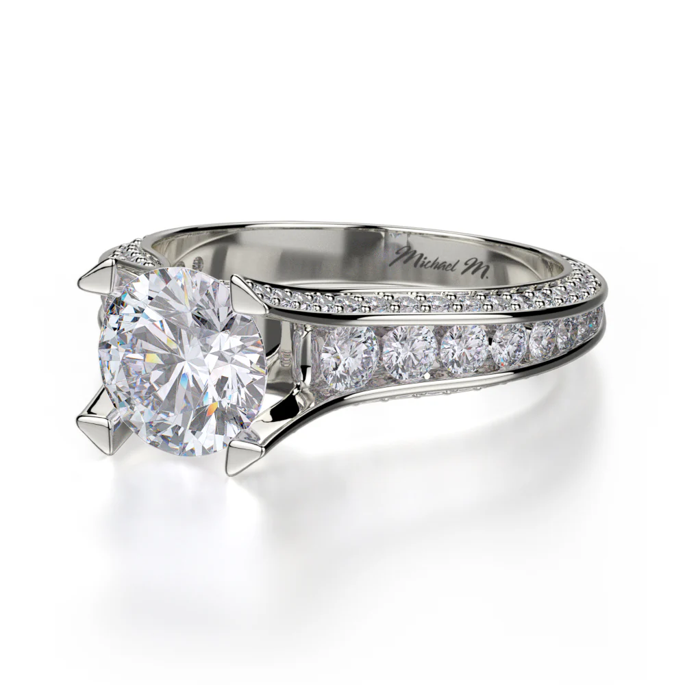 0.80ctw Round Diamond Engagement Ring - Image 4
