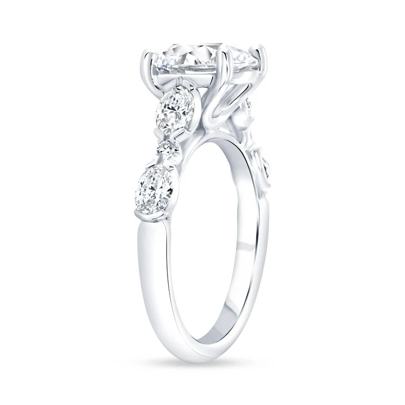 0.93ctw Round Engagement Ring - Image 2