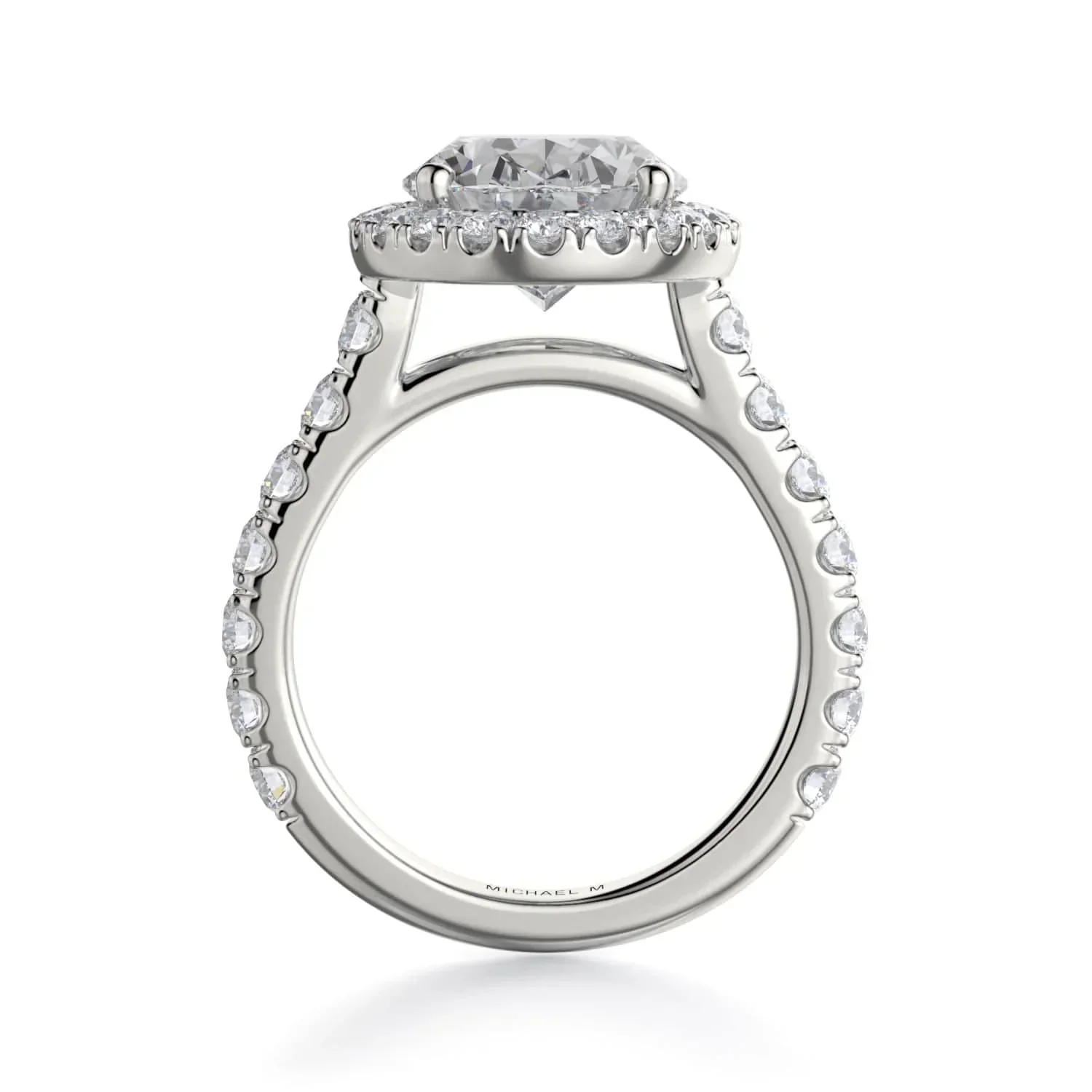 1.10ctw Diamond Oval Engagement Ring - Image 2