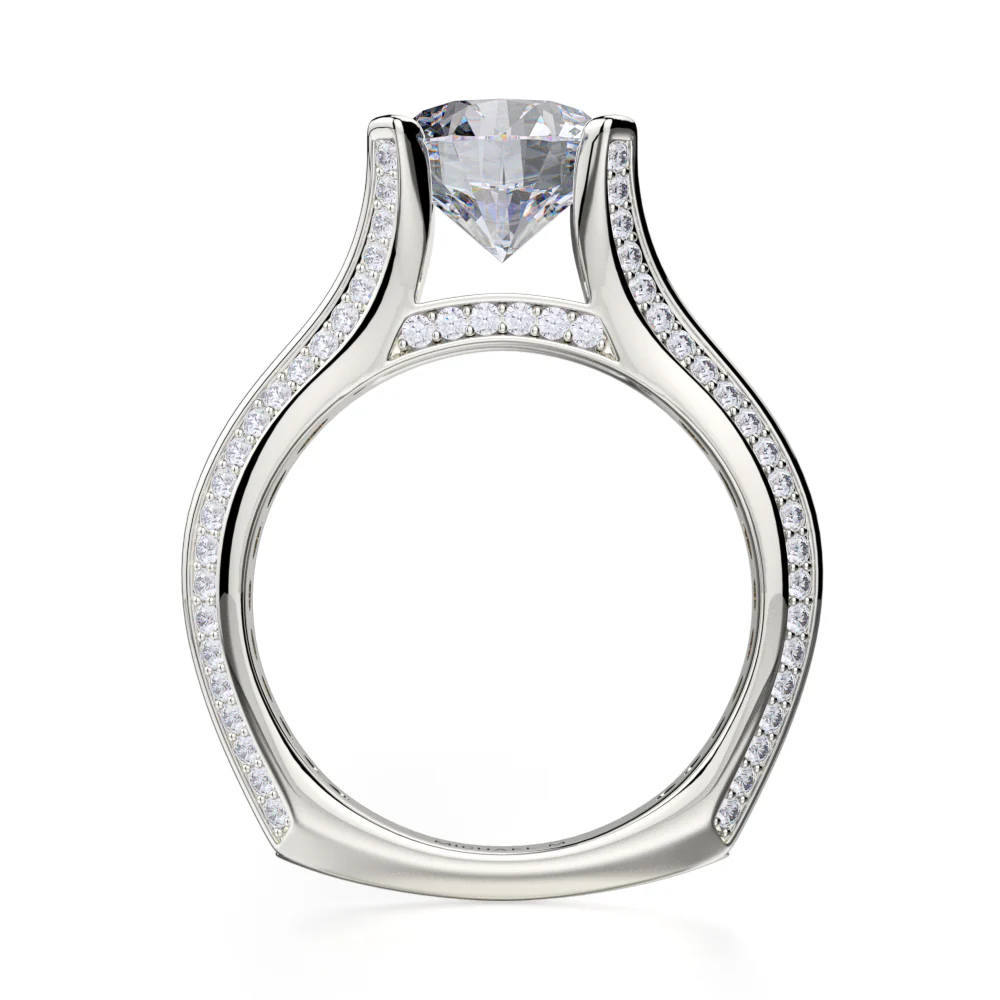 1.10ctw Diamond Engagement Ring - Image 2