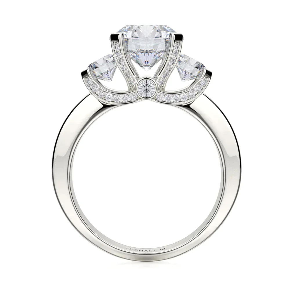 1.11ctw Diamond Engagement Ring - Image 2
