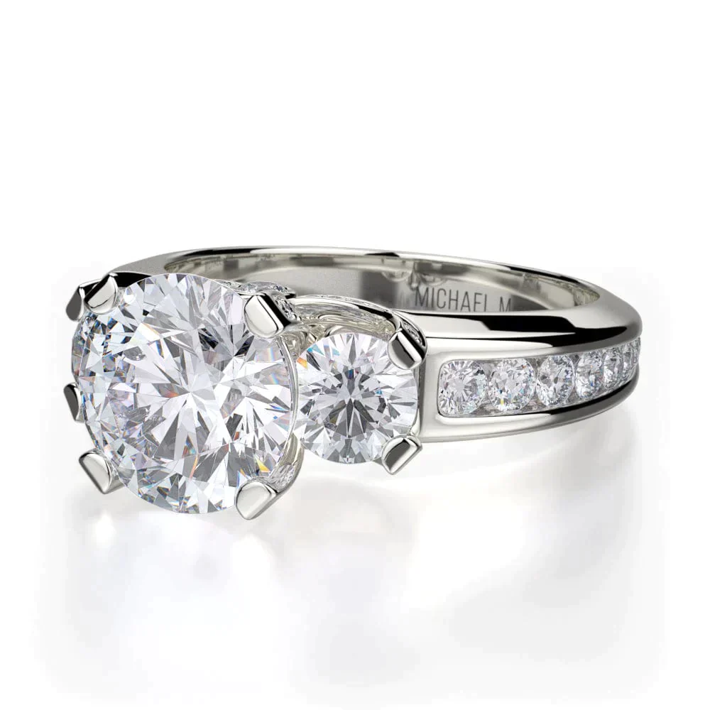 1.11ctw Diamond Engagement Ring - Image 4