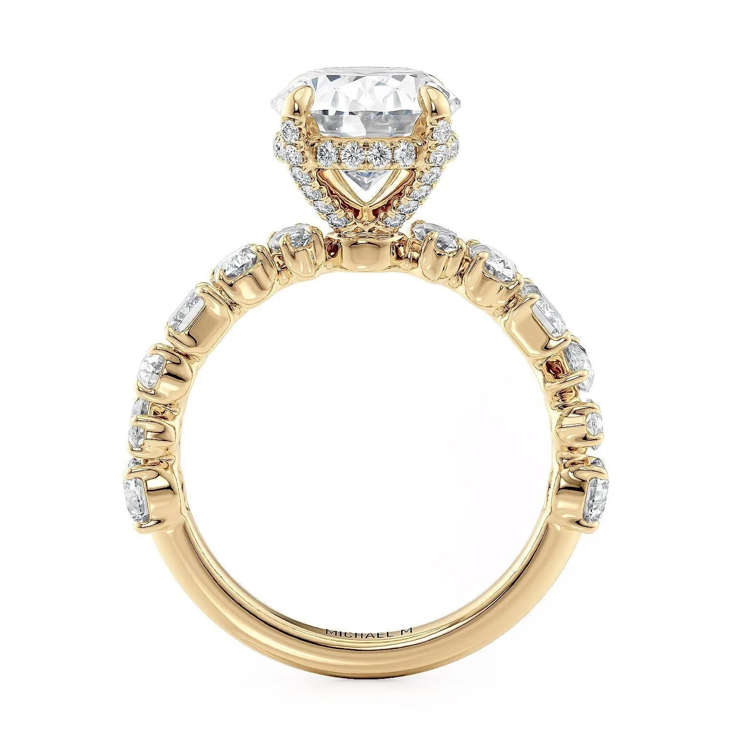 1.26ctw Mixed Cut Diamond Engagement Ring - Image 2
