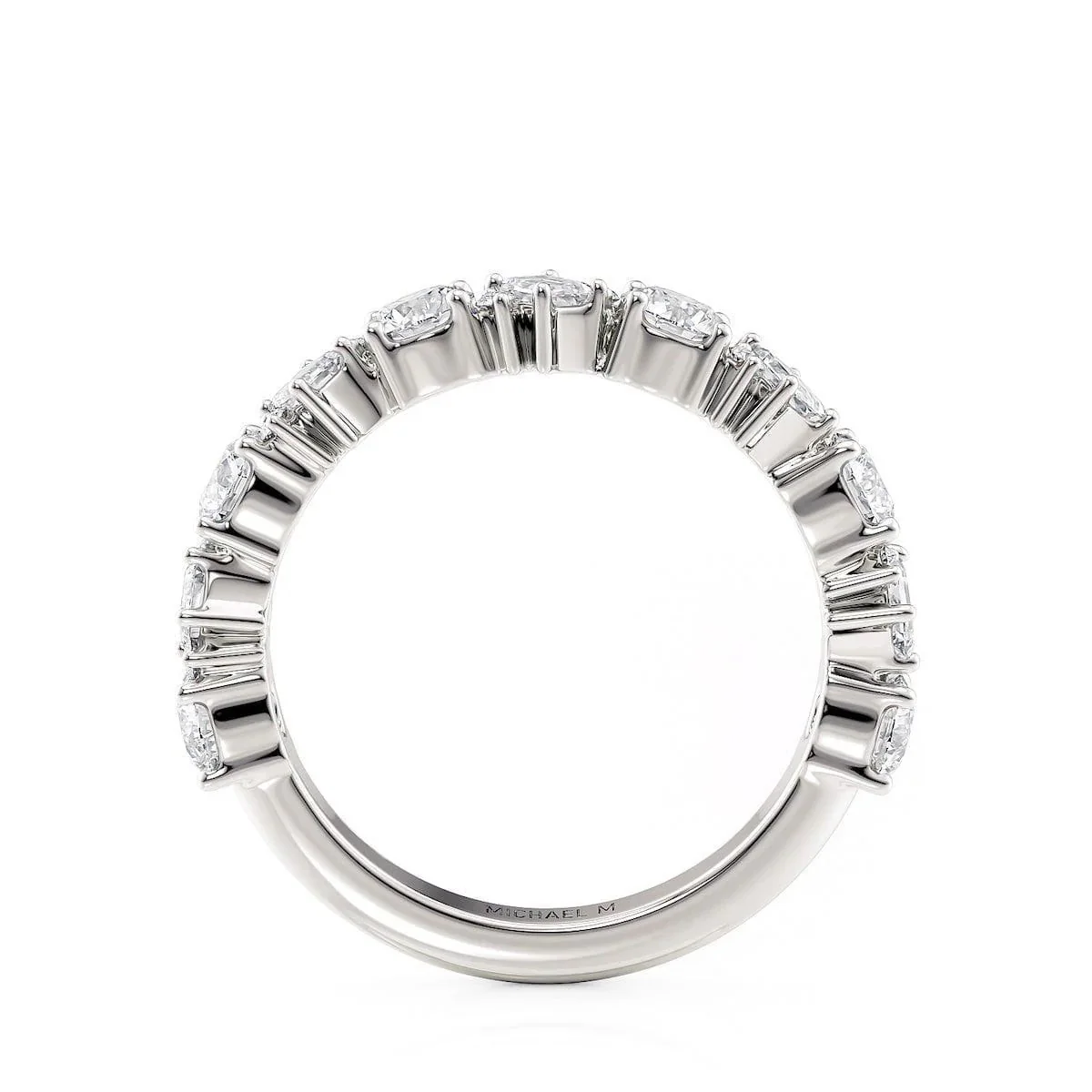 1.28ctw Mixed-Cut Diamond Wedding Band - Image 3