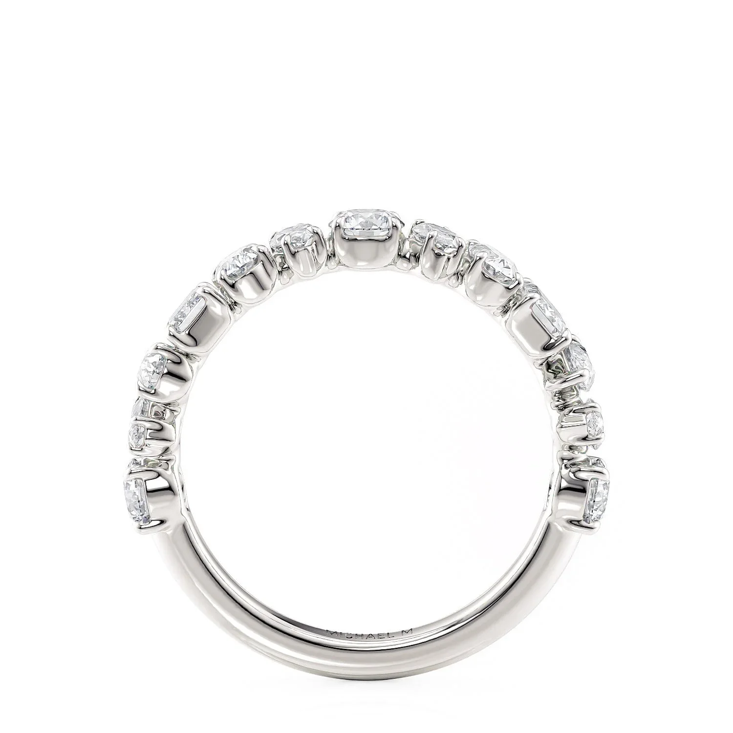 1.30ctw Diamond Wedding Band - Image 3