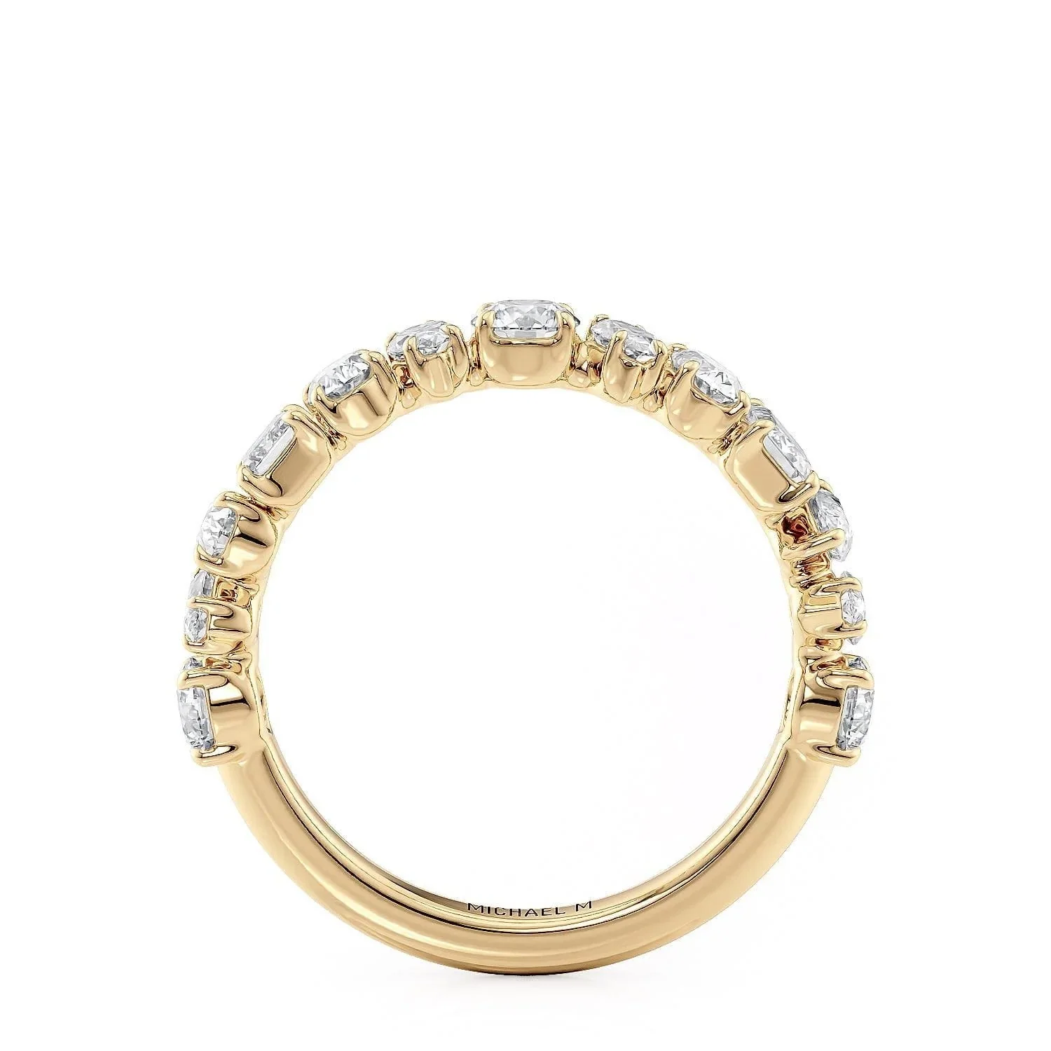1.30ctw Diamond Wedding Band - Image 3
