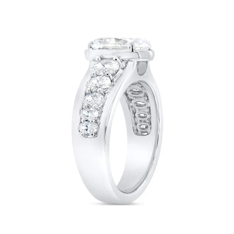 1.38ctw Diamond Oval Engagement Ring - Image 2