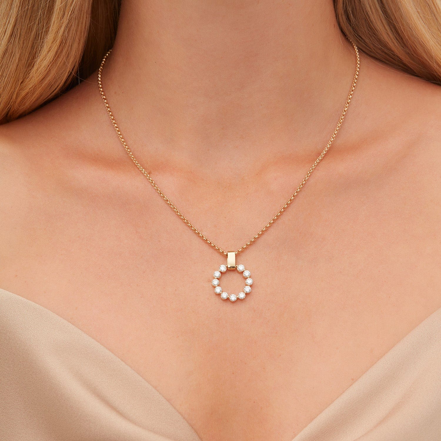 1.85ctw Diamond Cloud Large Pendant - Image 2