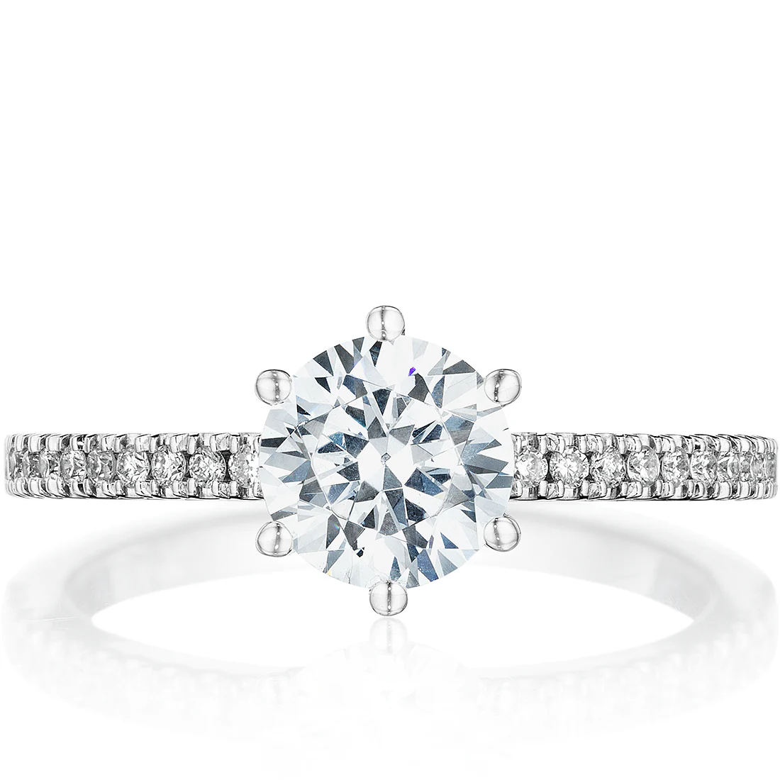 .15ctw Round Cut Diamond Engagement Ring - Image 3