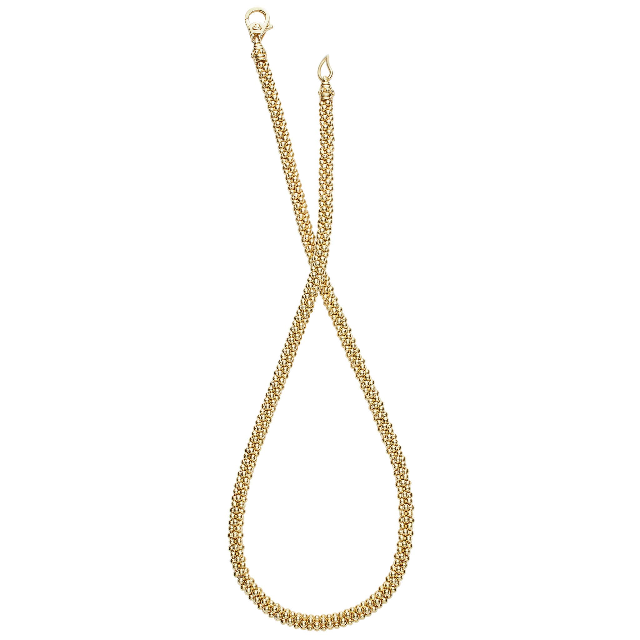 18K Gold Caviar Necklace | 4mm - Image 2