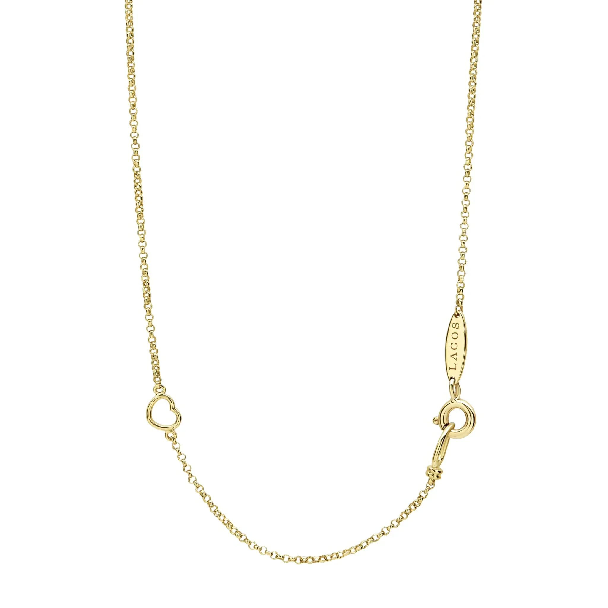 18K Gold Graduated Bead Necklace - Image 3