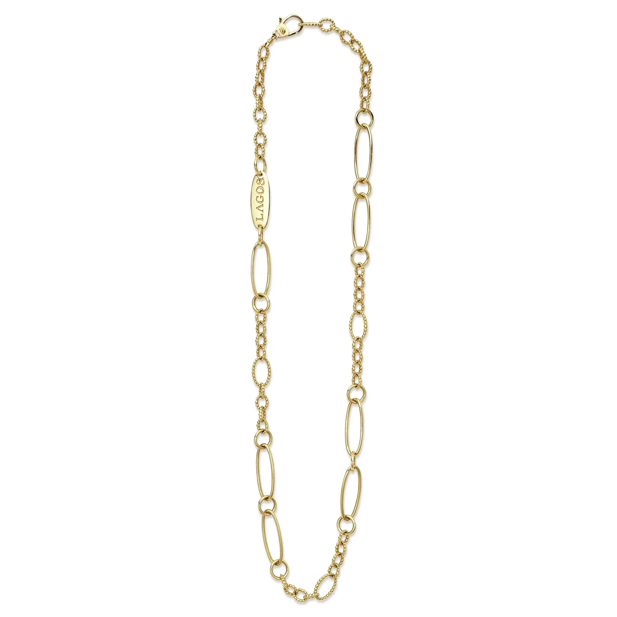 18K Gold Link Necklace - Image 4