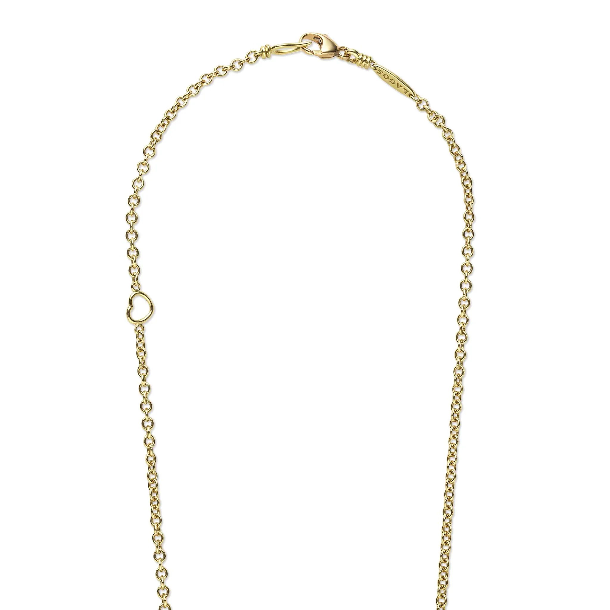 18K Gold Petite Fleur Pearl Diamond Pendant Necklace - Image 2