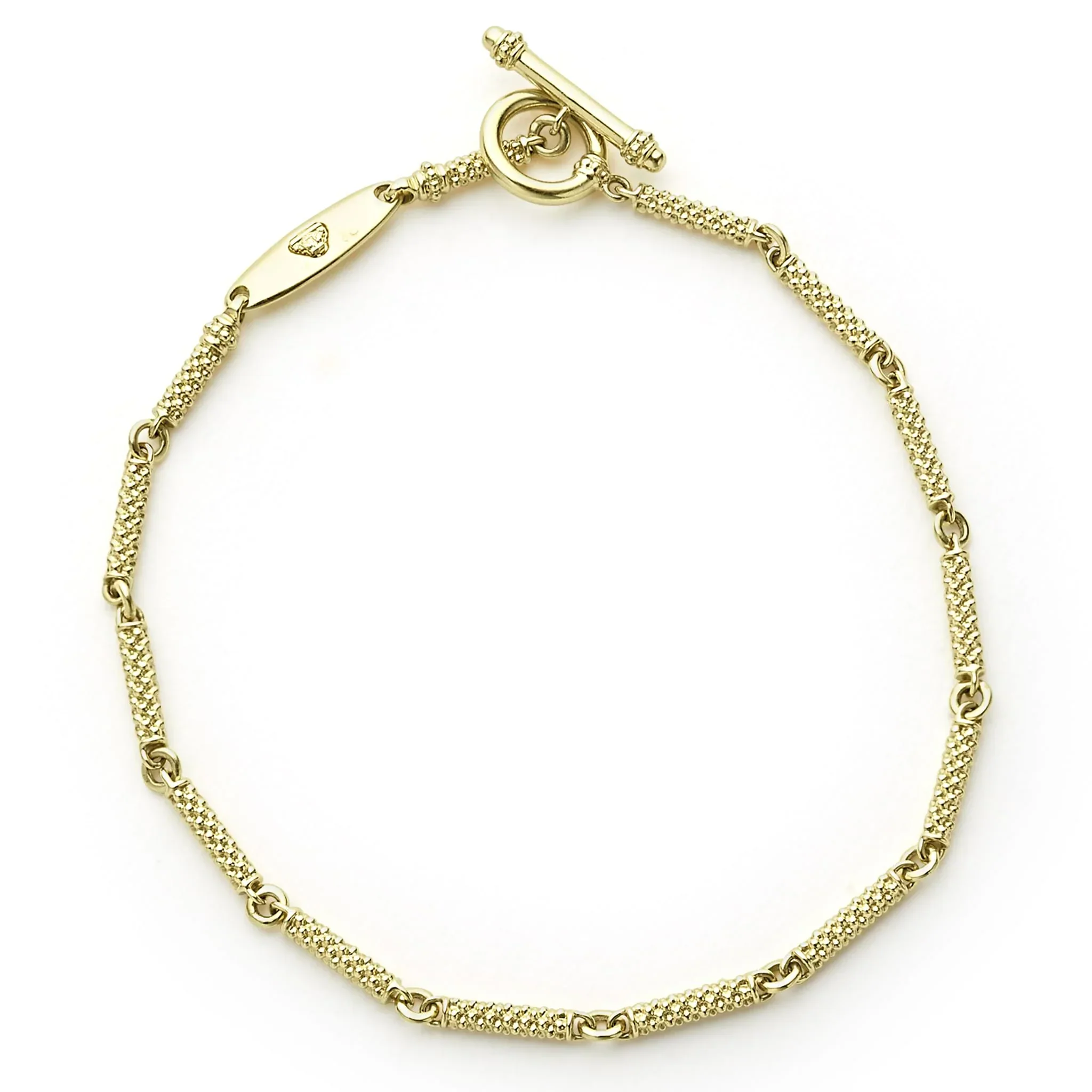 18K Gold Superfine Caviar Bracelet - Image 2
