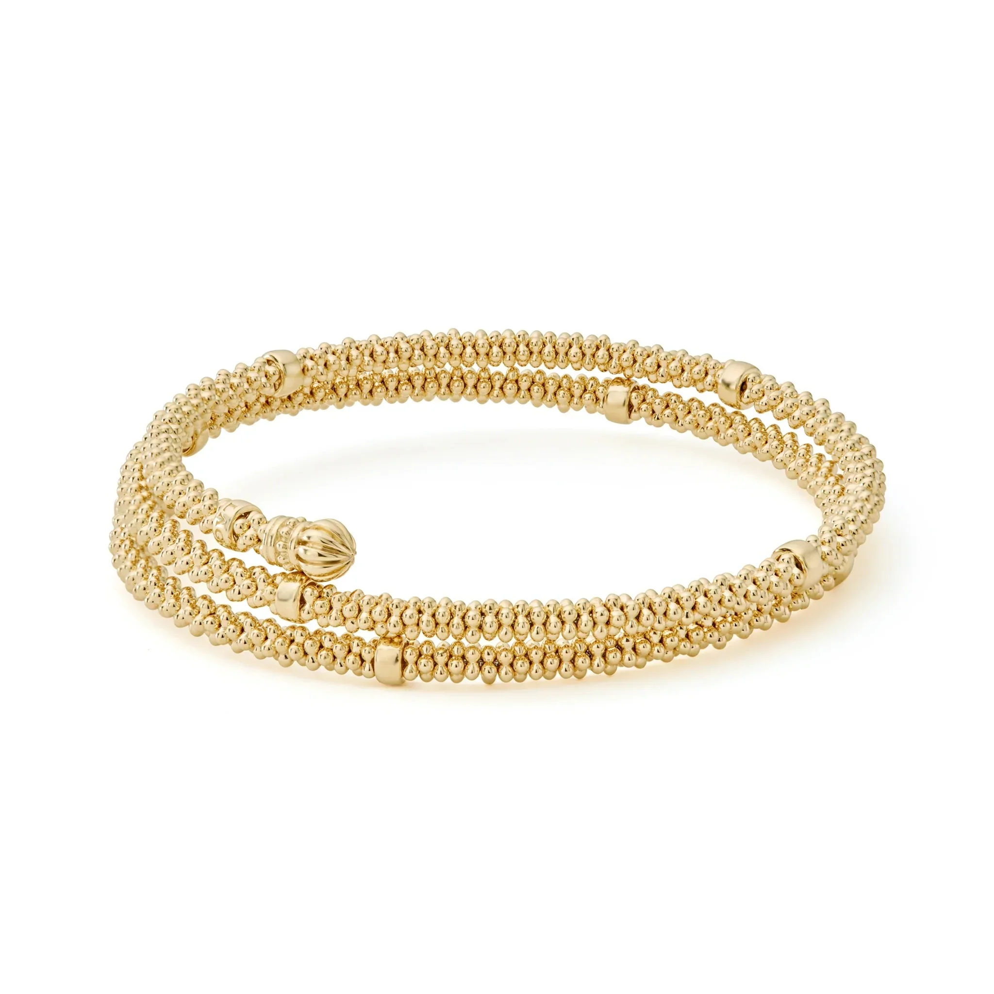 18K Gold Wrap Bracelet - Image 3