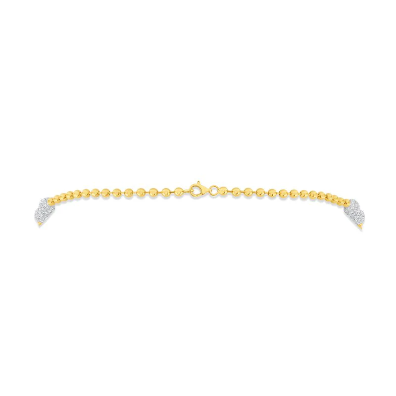 18K Yellow & White Gold 10.75ctw Diamond Opera Necklace - Image 2