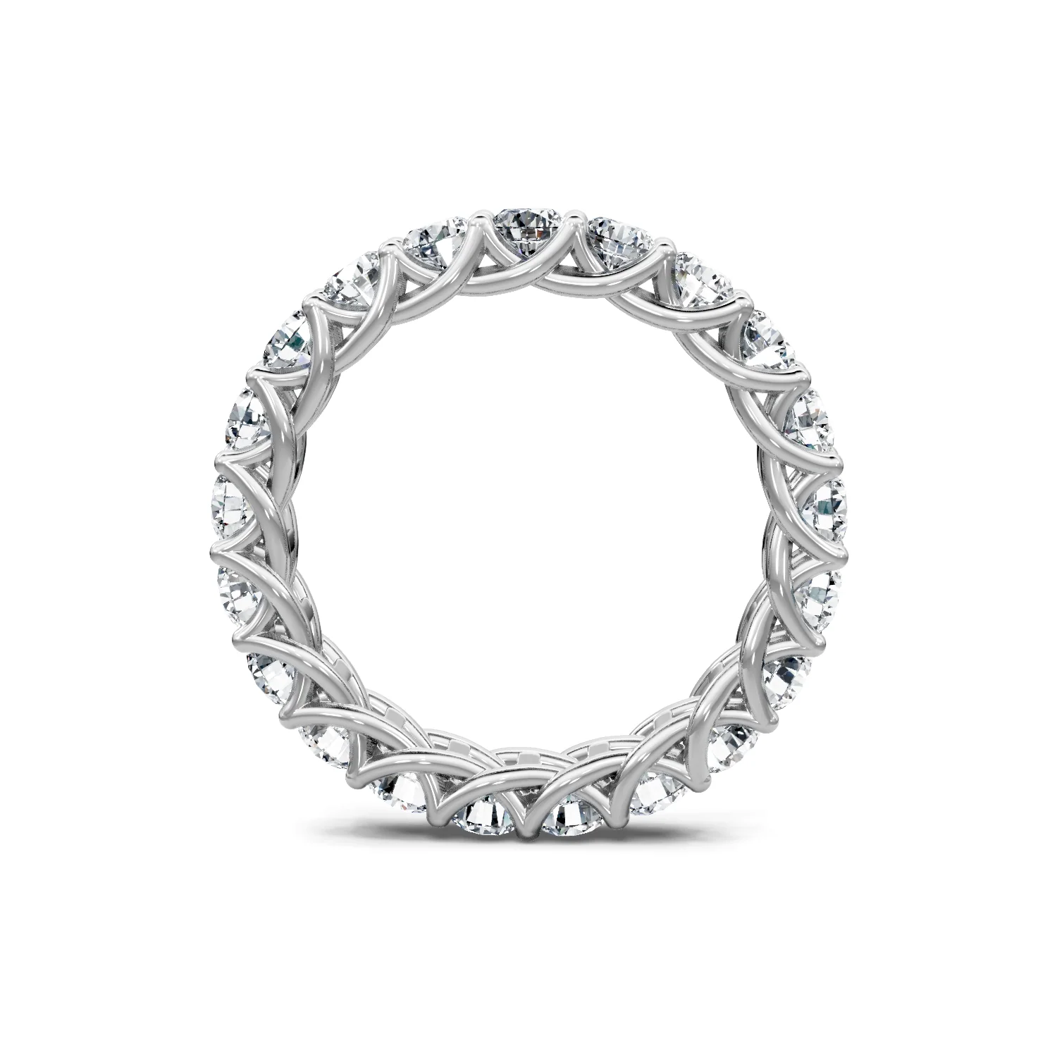 2.0ctw Round Diamond Eternity Band - Image 3