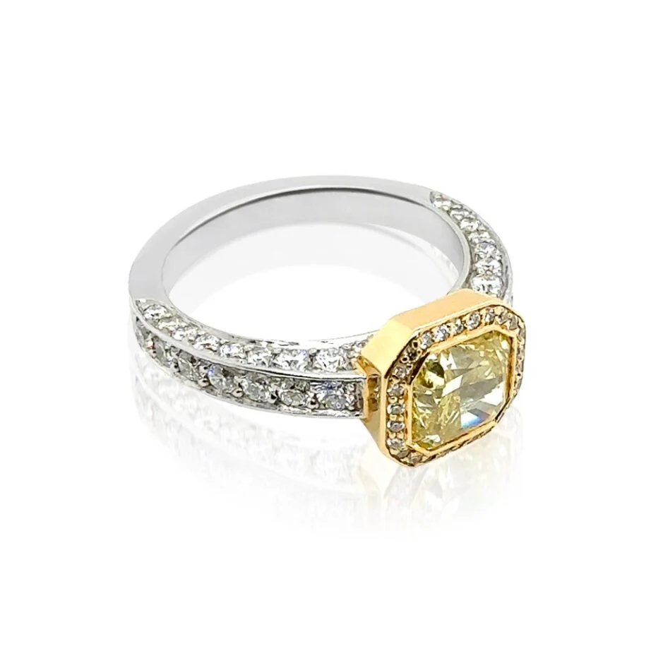 2.47ctw Diamond Halo Engagement Ring - Image 2