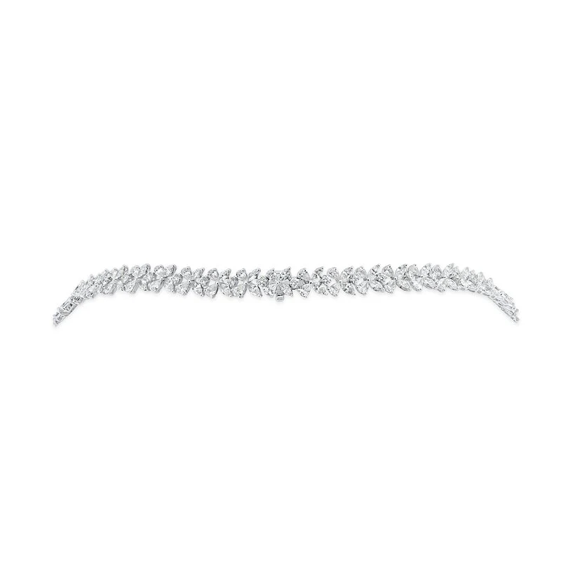 26.54ctw Diamond Choker Necklace - Image 2