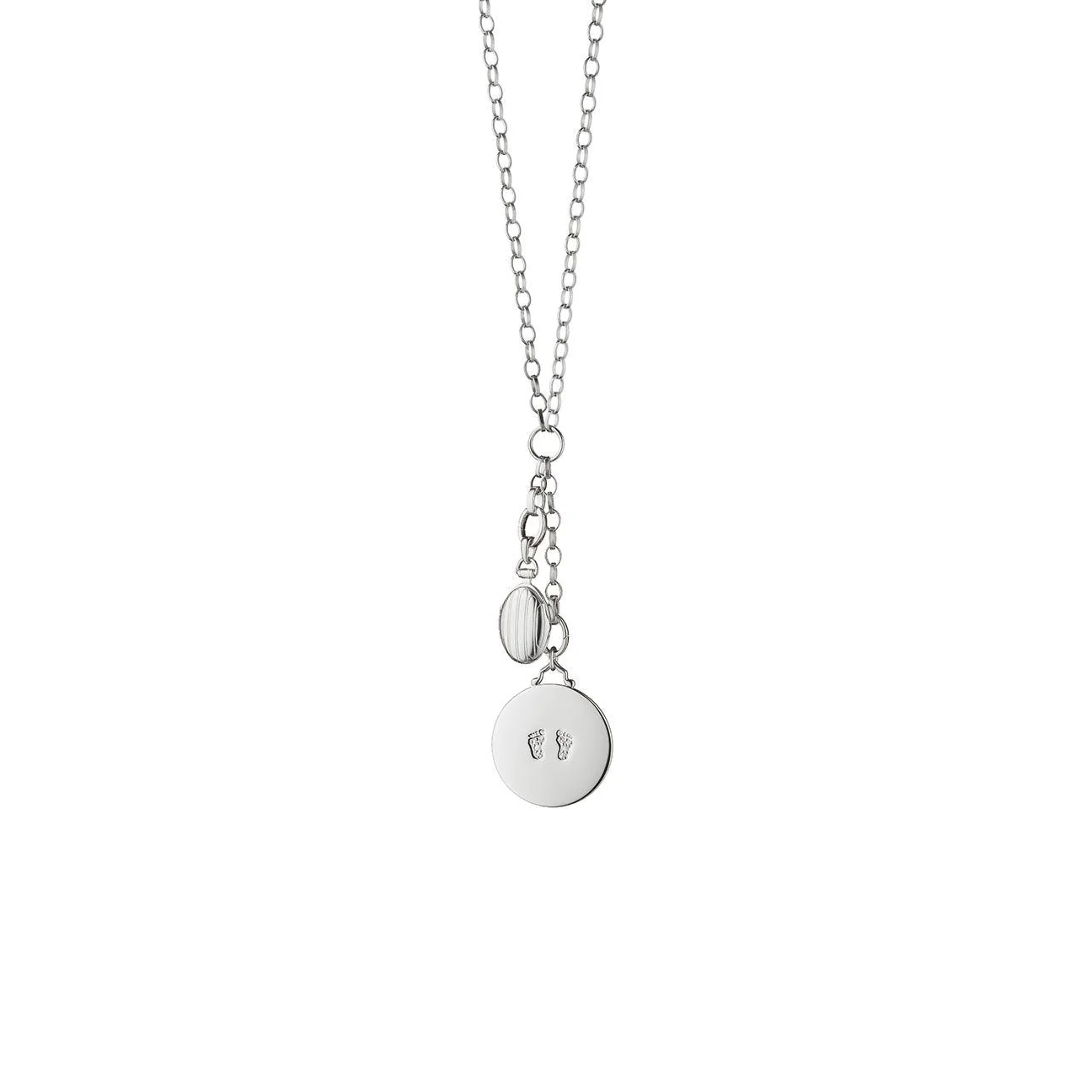34" "Design Your Own" Large Link Charm Chain Necklace - Image 2