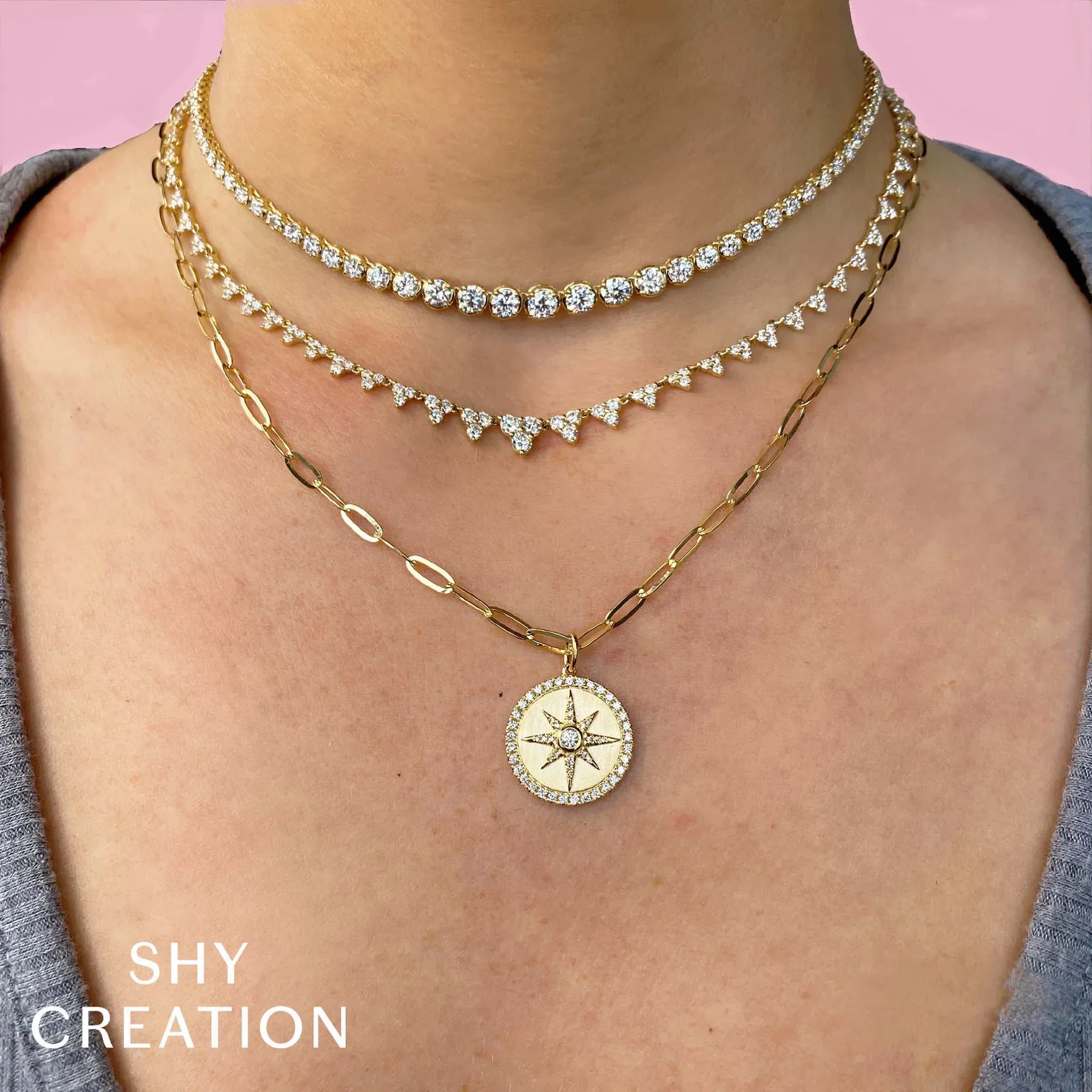 4.08ctw Diamond Necklace - Image 2