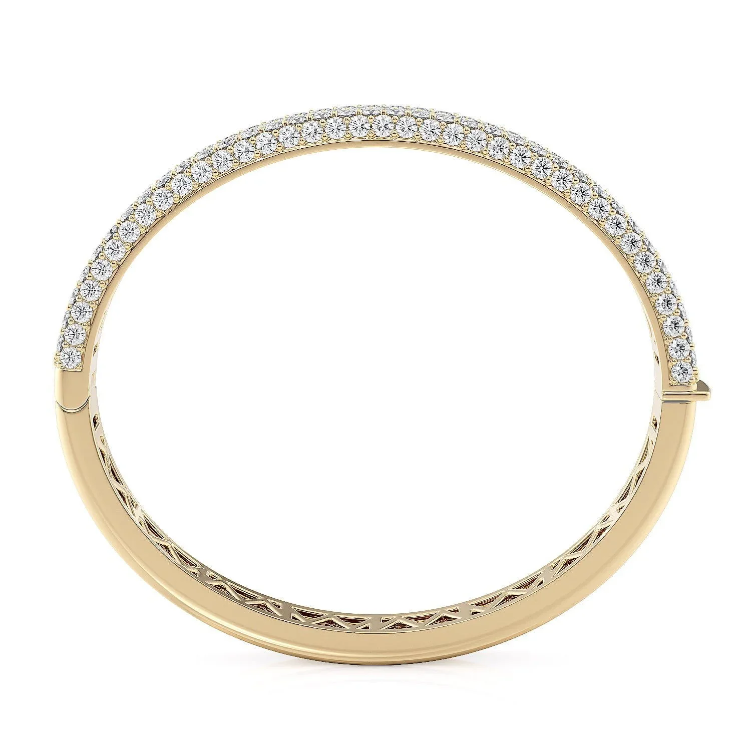 5.85ctw Europa 7 Row Diamond Bracelet - Image 2