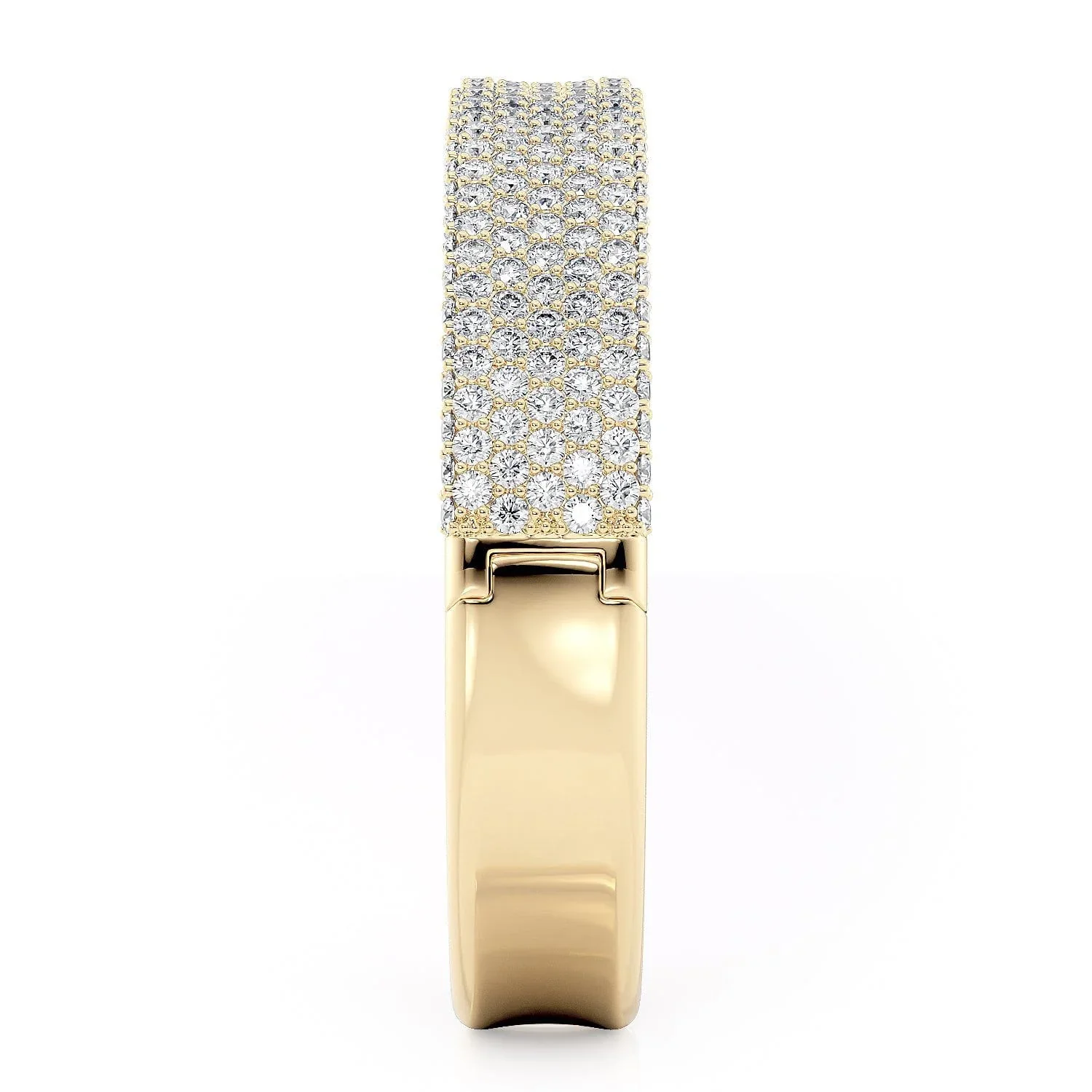 5.85ctw Europa 7 Row Diamond Bracelet - Image 3