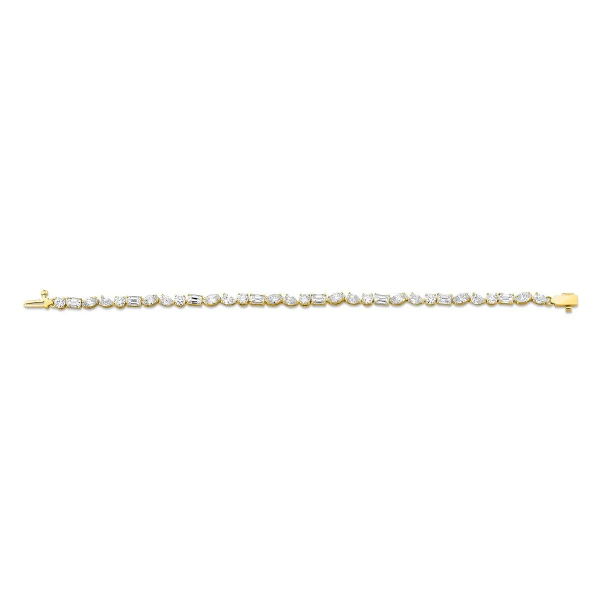 6.80ctw Montage Tennis Bracelet - Image 2