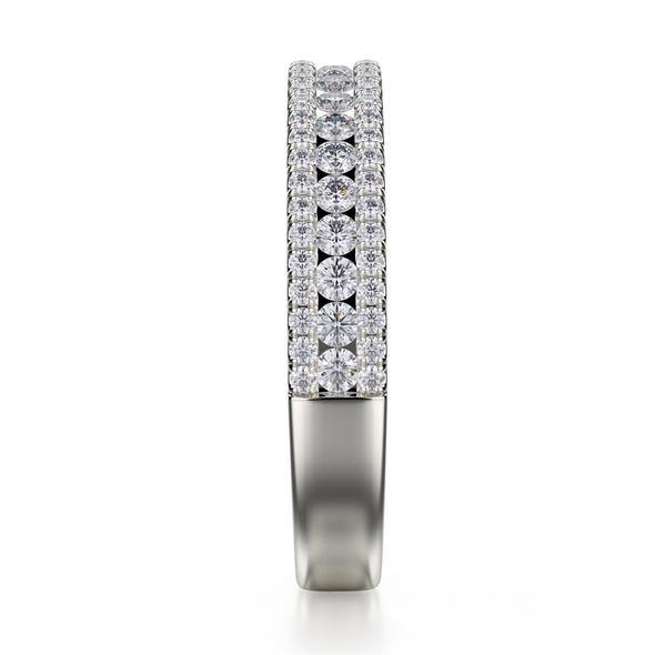 0.56ctw Diamond Wedding Band - Image 3
