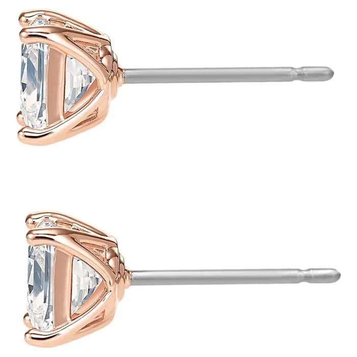 Attract Stud Earrings - Square cut crystal - Image 3